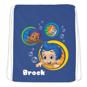 Personalized Bubble Guppies Blue Kids Lunch Box 