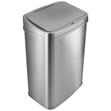 Nine Stars 21.1 Gallon Stainless Steel Trash Can Motion Sensor