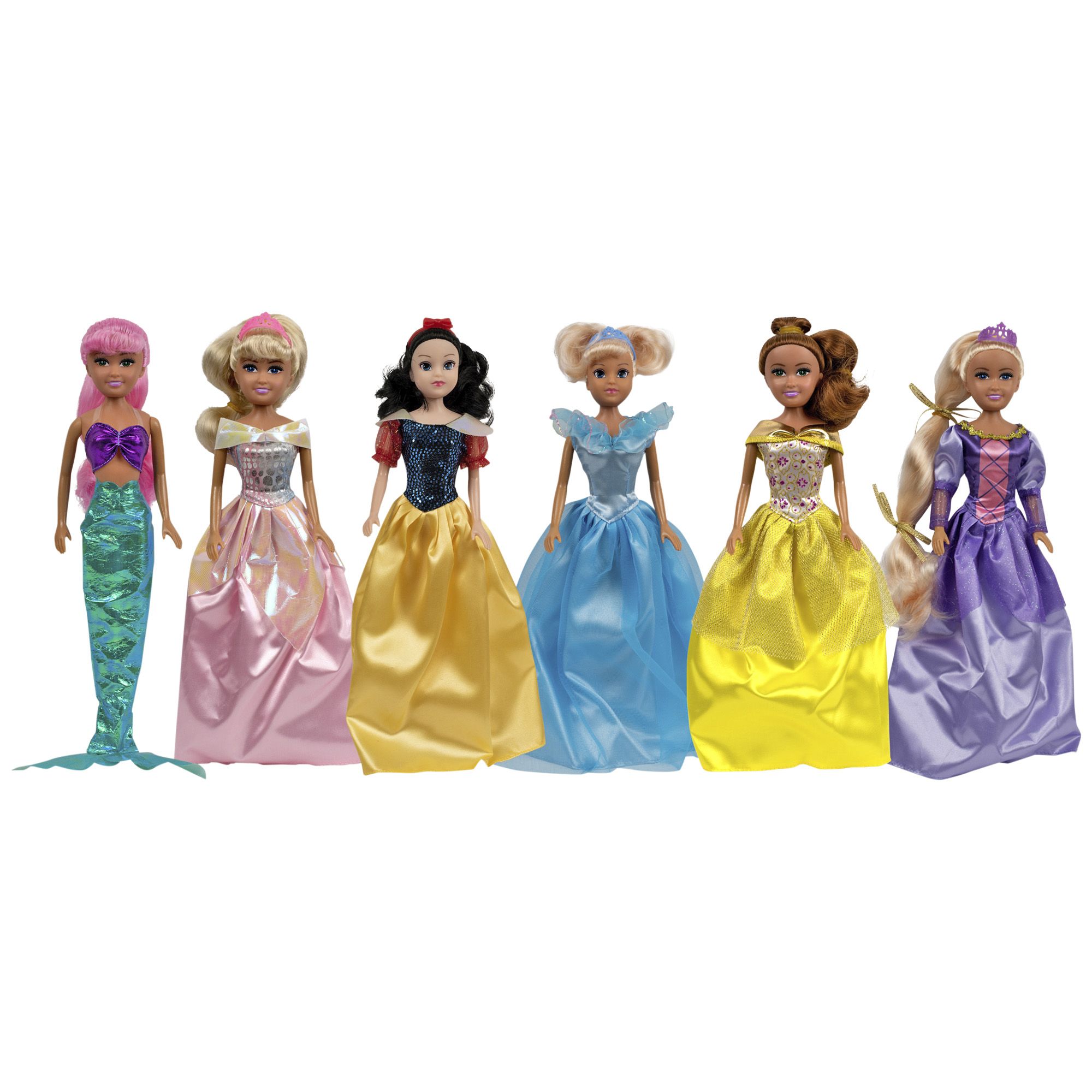 All Disney Princess Dolls in Fashion Dolls 