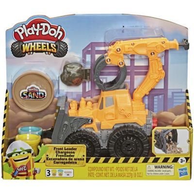 play doh wheels front loader