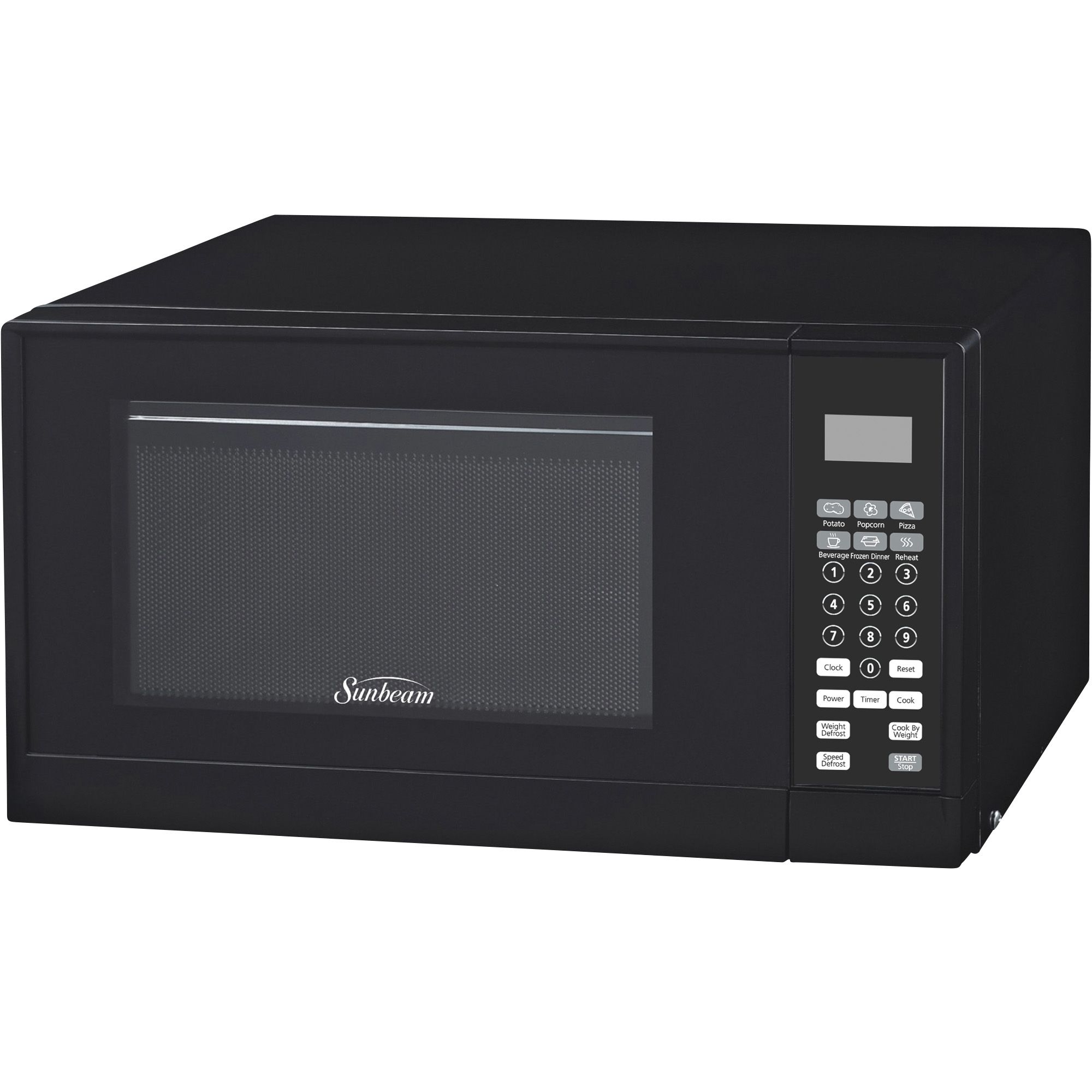 Sunbeam 0.7cu. ft. 700 Watt Digital Microwave Oven - White