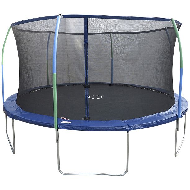 Infecteren Stewart Island geweld Fingerhut - 14' Round Trampoline with Safety Enclosure