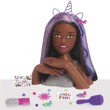 black doll styling heads