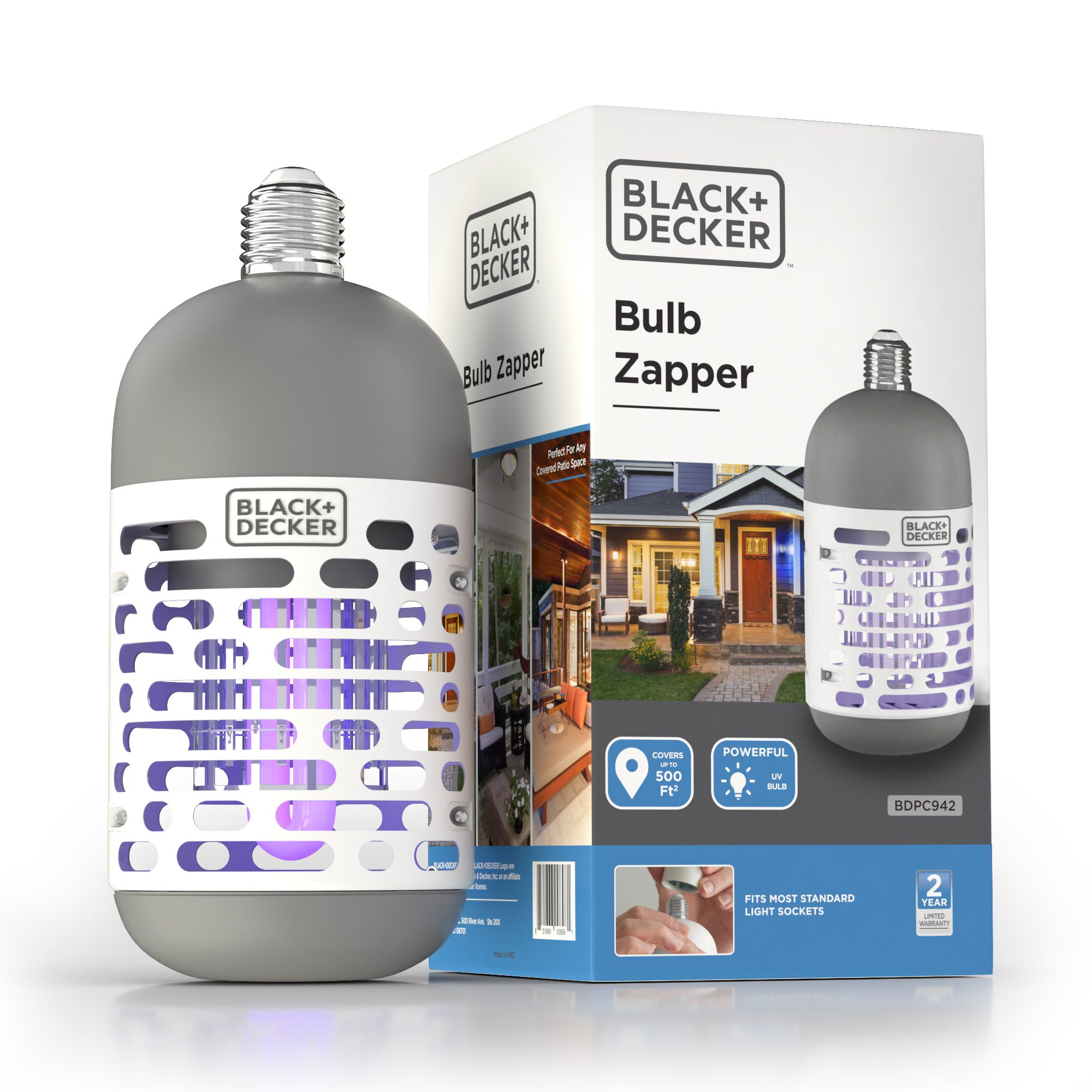 Fingerhut - BLACK+DECKER Indoor Bug Zapper