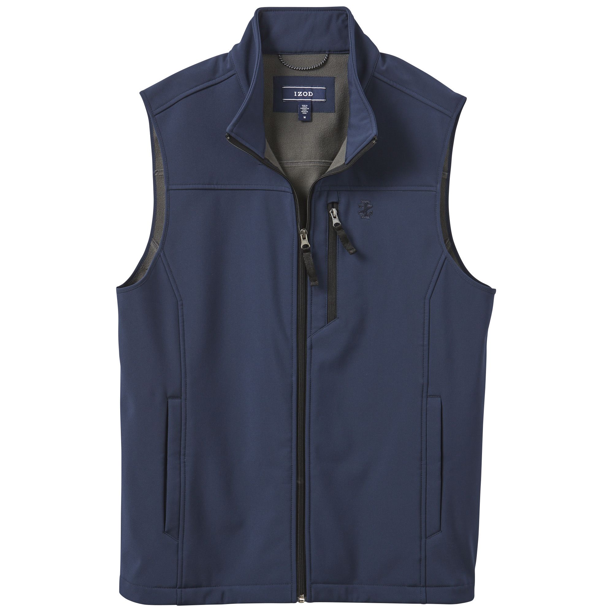 Izod mens softshell 2025 vest