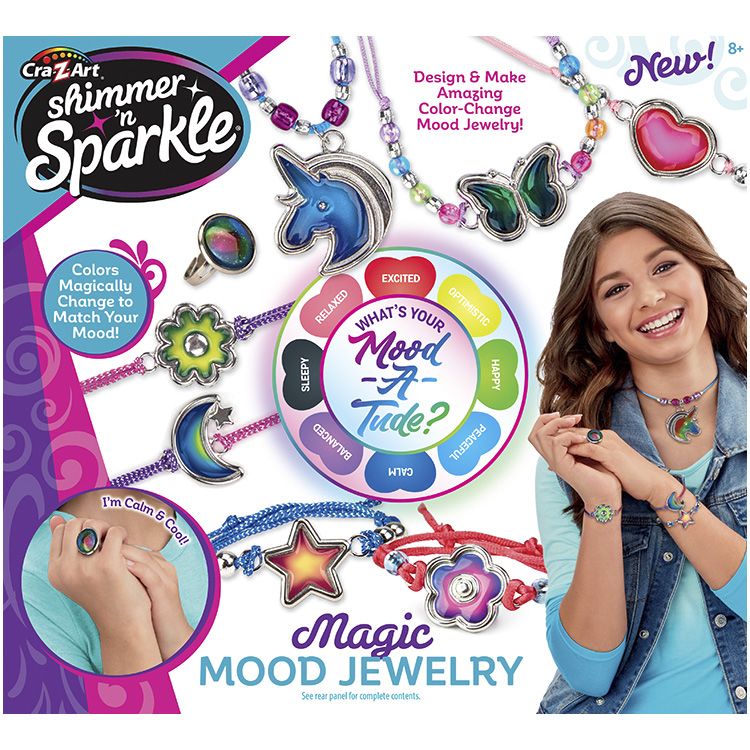 Cra-z-art Shimmer 'n Sparkle Charm And Bead Bracelet Kit, Craft Kits, Baby & Toys