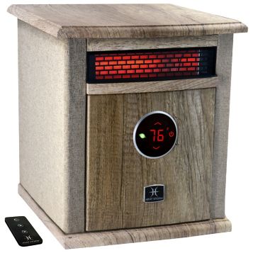 Fingerhut - Heat Storm Logan Deluxe Signature 1500-Watt Infrared Portable  Cabinet Space Heater