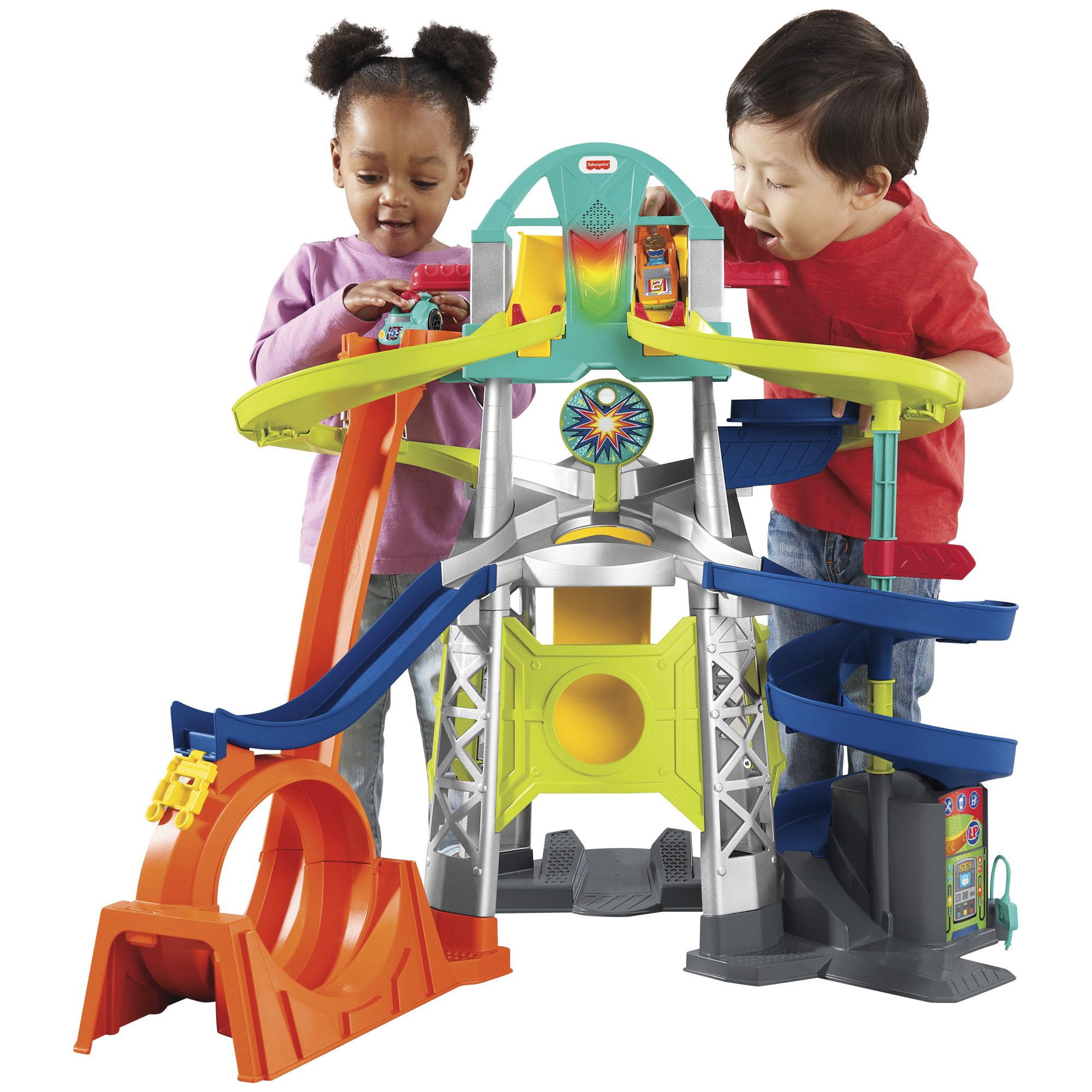 Fisher price launch and loop deals raceway