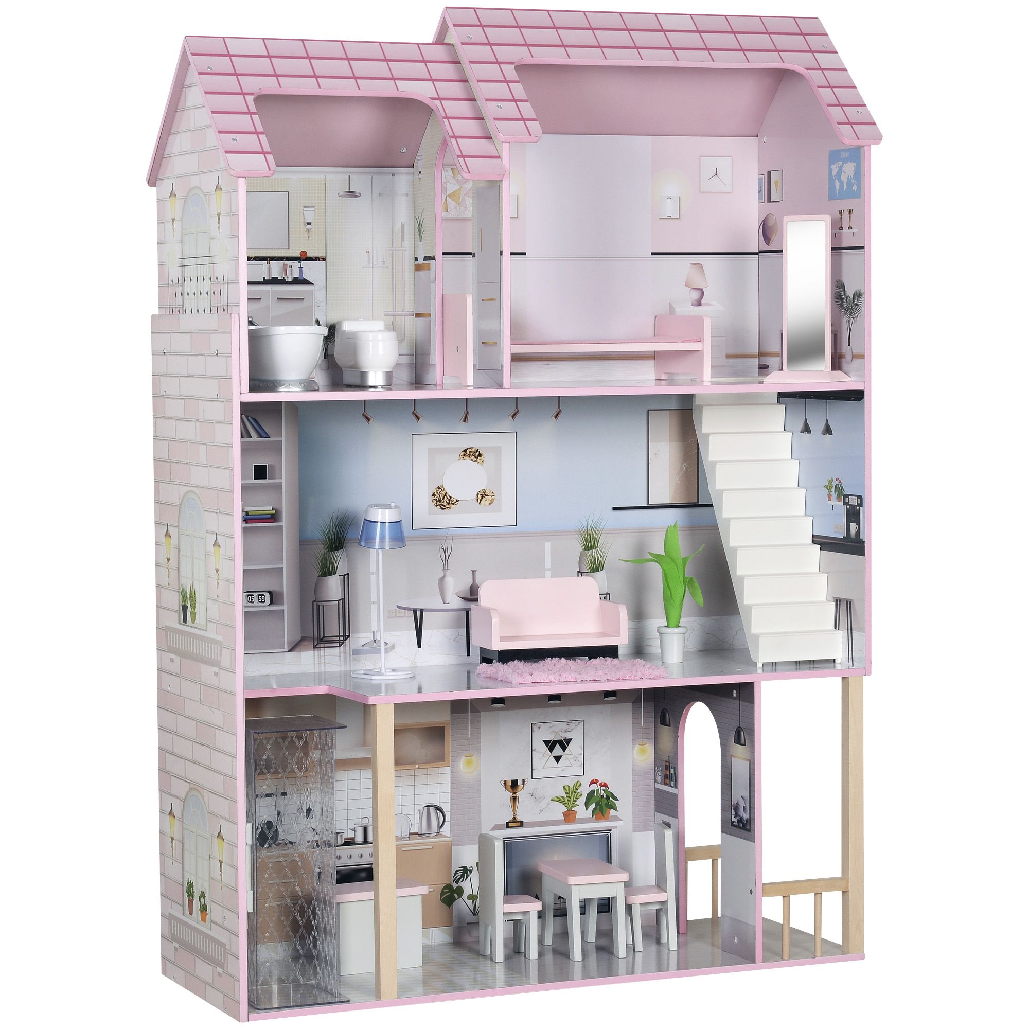 Teamson the best sale soho modern dollhouse