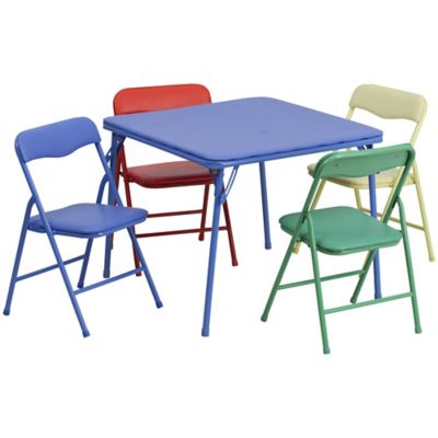 Barnyard folding discount table & chairs