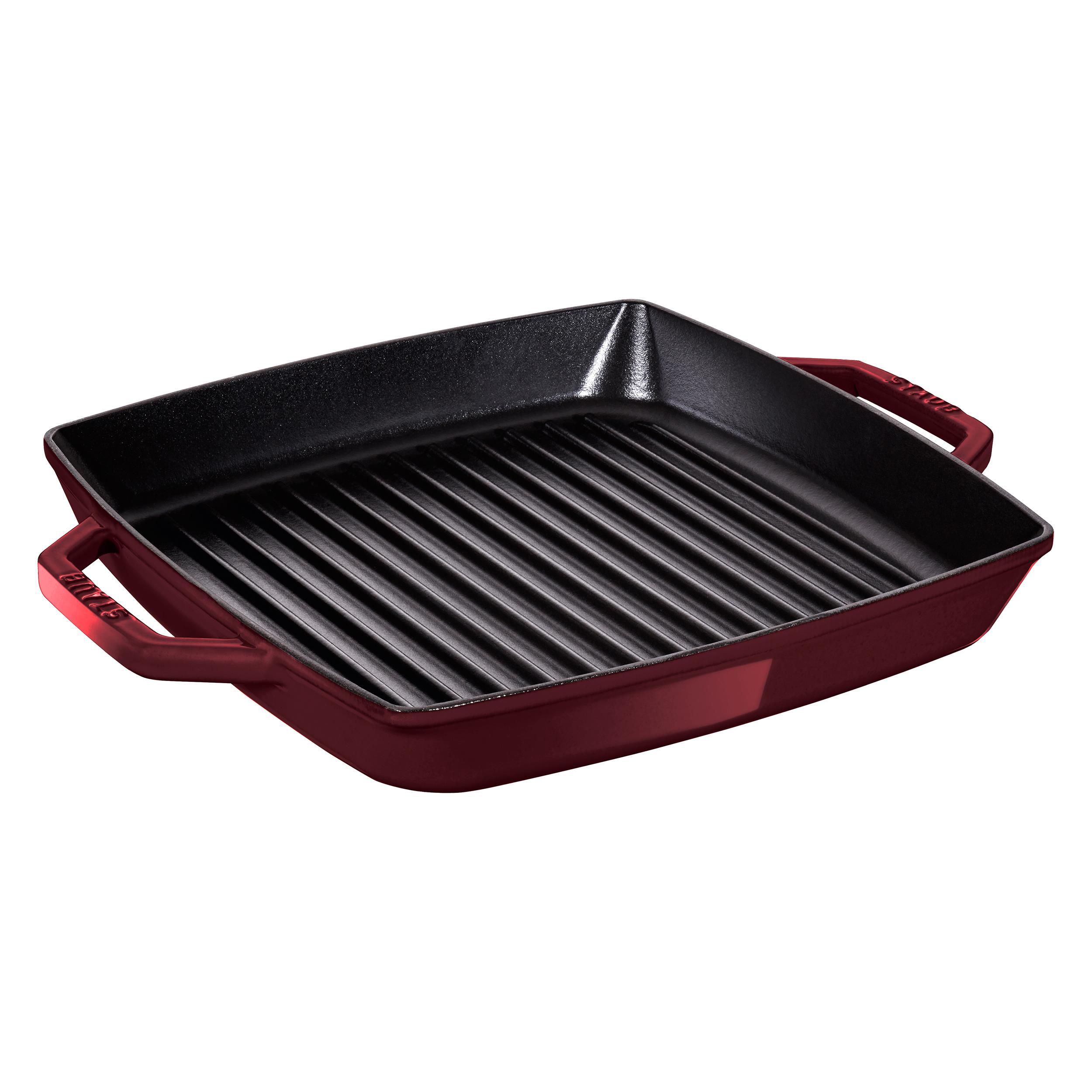 13'' Enameled Cast Iron Broiler Pan with Rack