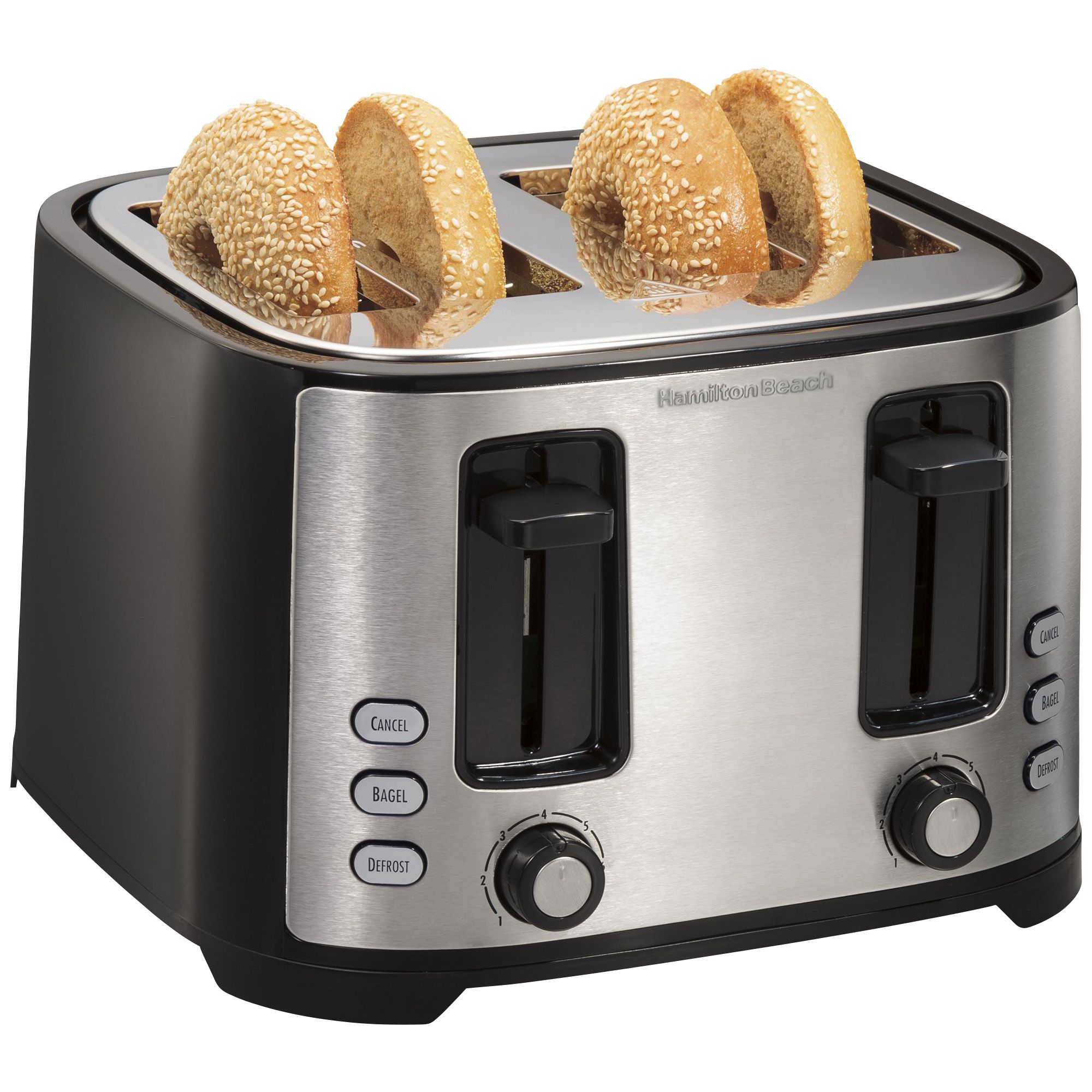 Fingerhut - Bella Dots Collection 4-Slice Toaster