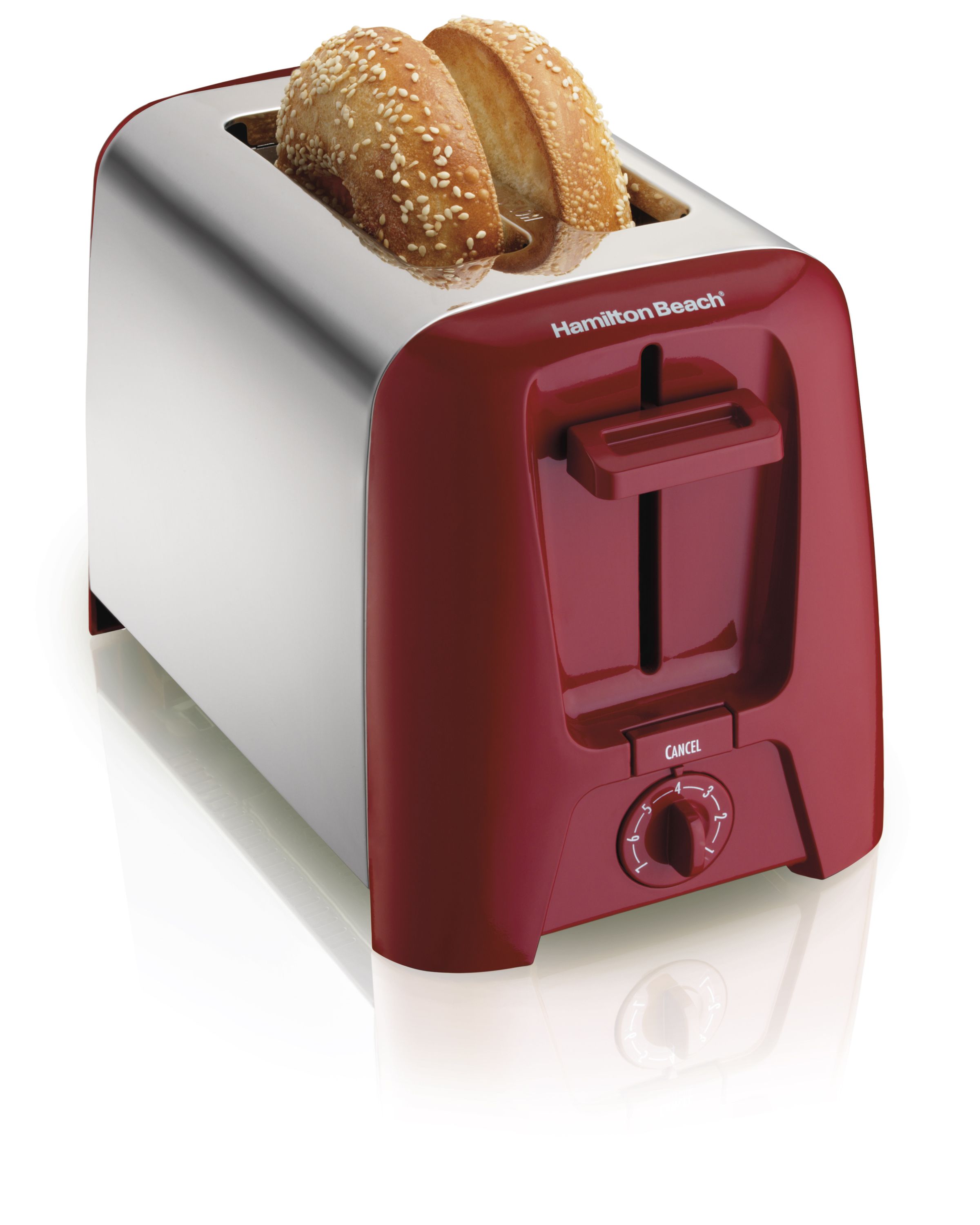 Hamilton Beach 22559 Classic Chrome 2-Slice Toaster, Nine browning