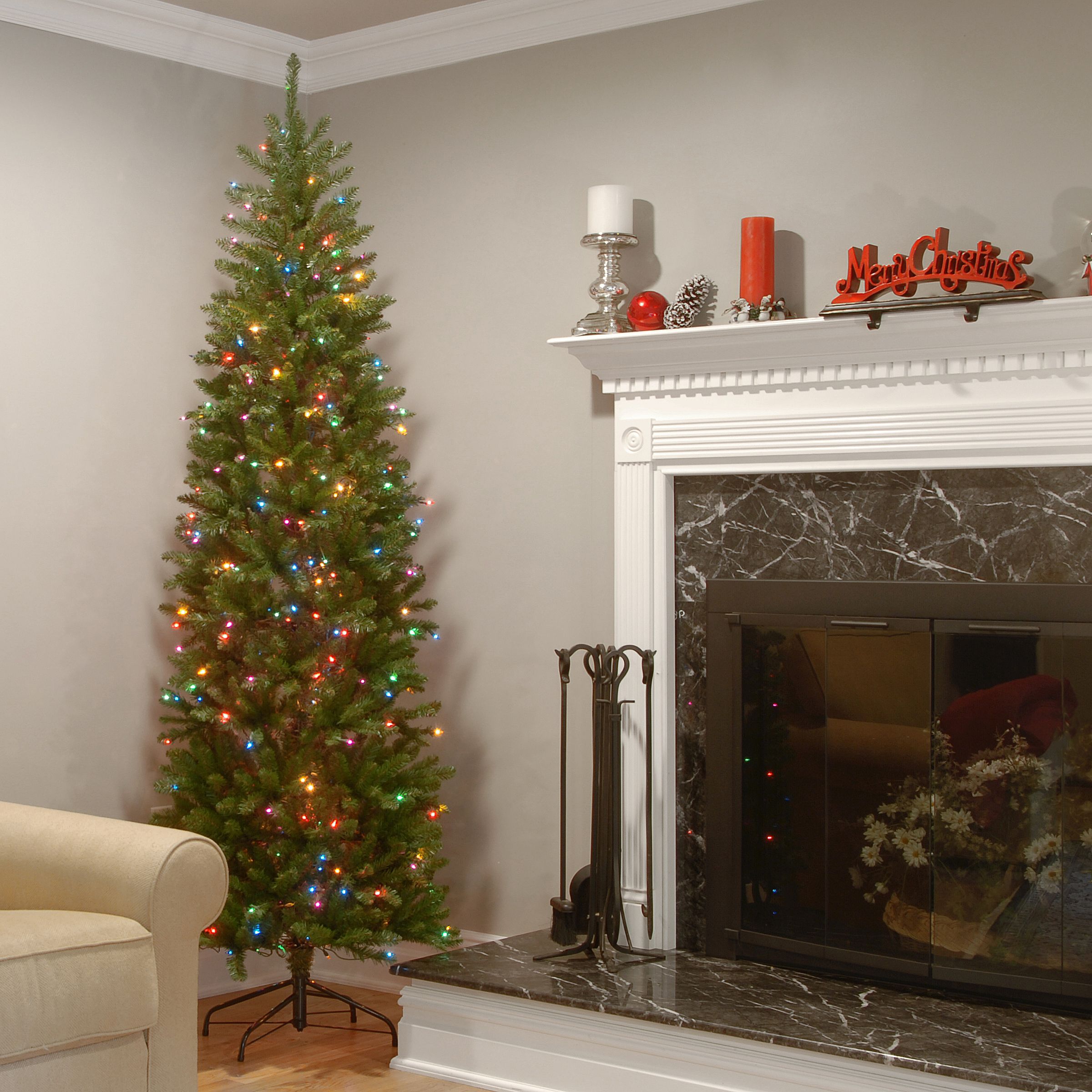 Featured image of post Pencil Christmas Tree With Lights On Sale