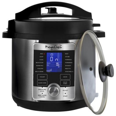 Fingerhut - T-fal Clipso 6-Qt. Stainless Steel Pressure Cooker