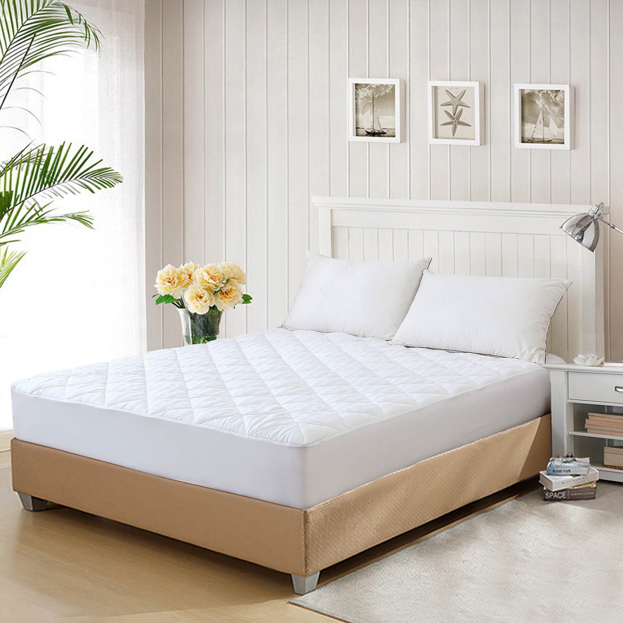 Bedsheet Bed Mattress Pad Cover Home Bedroom Indoor Furniture