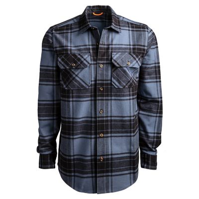 big & tall flannel shirt