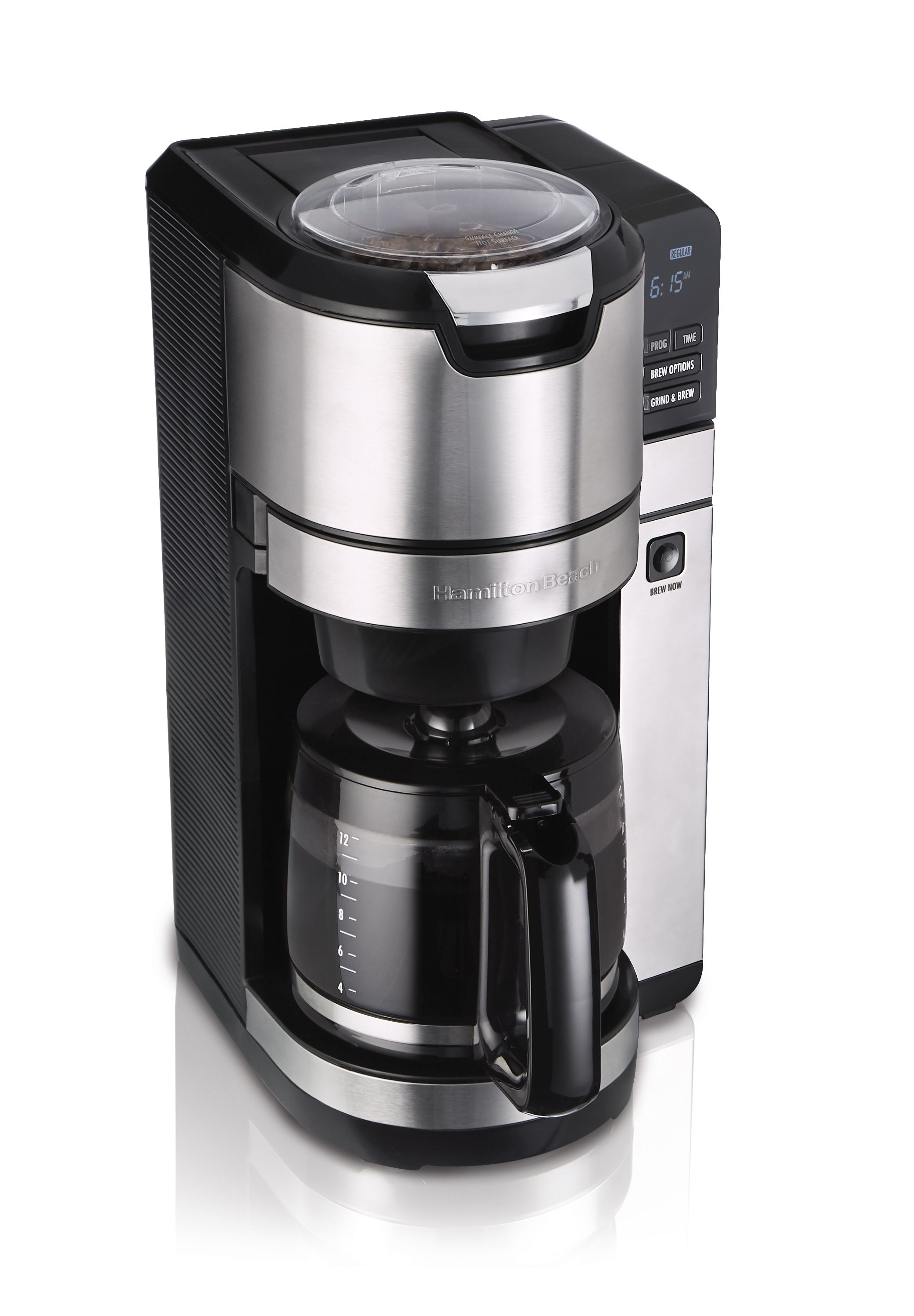 Fingerhut - Hamilton Beach 12-Cup Programmable Coffee Maker