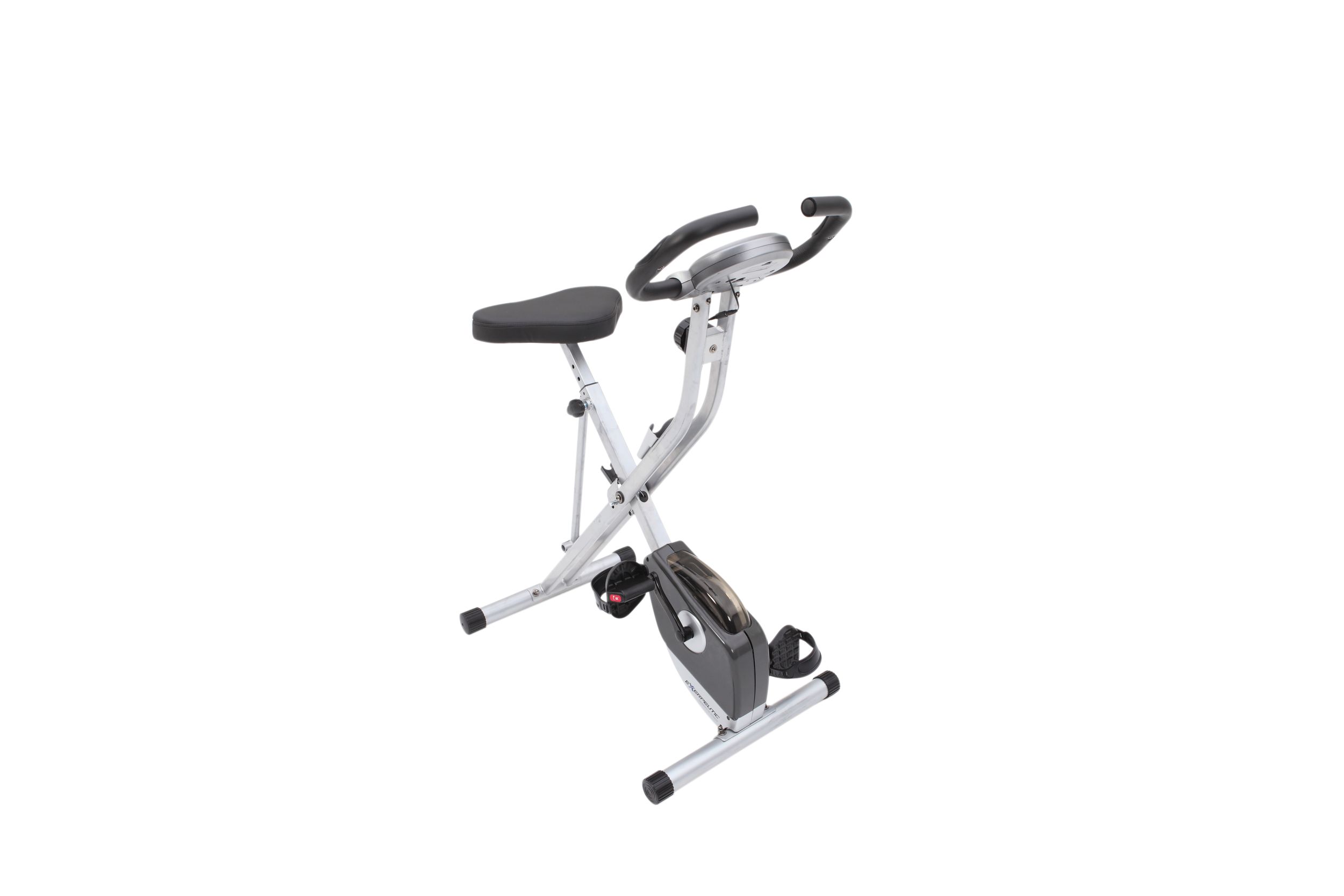 Exerpeutic folding upright discount bike with pulse