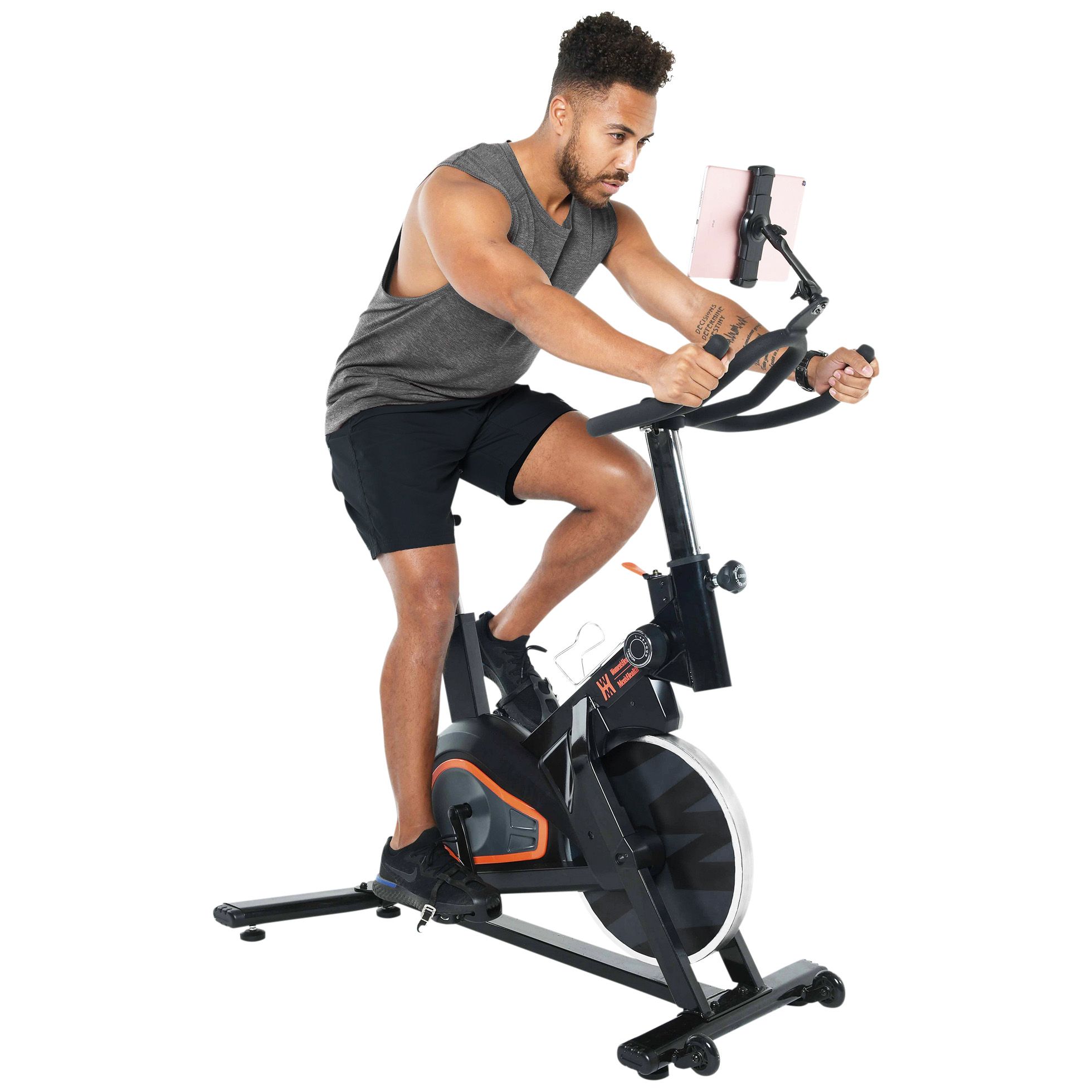 Women's health men's health eclipse spin bike with bluetooth connectivity 2025 and chest belt