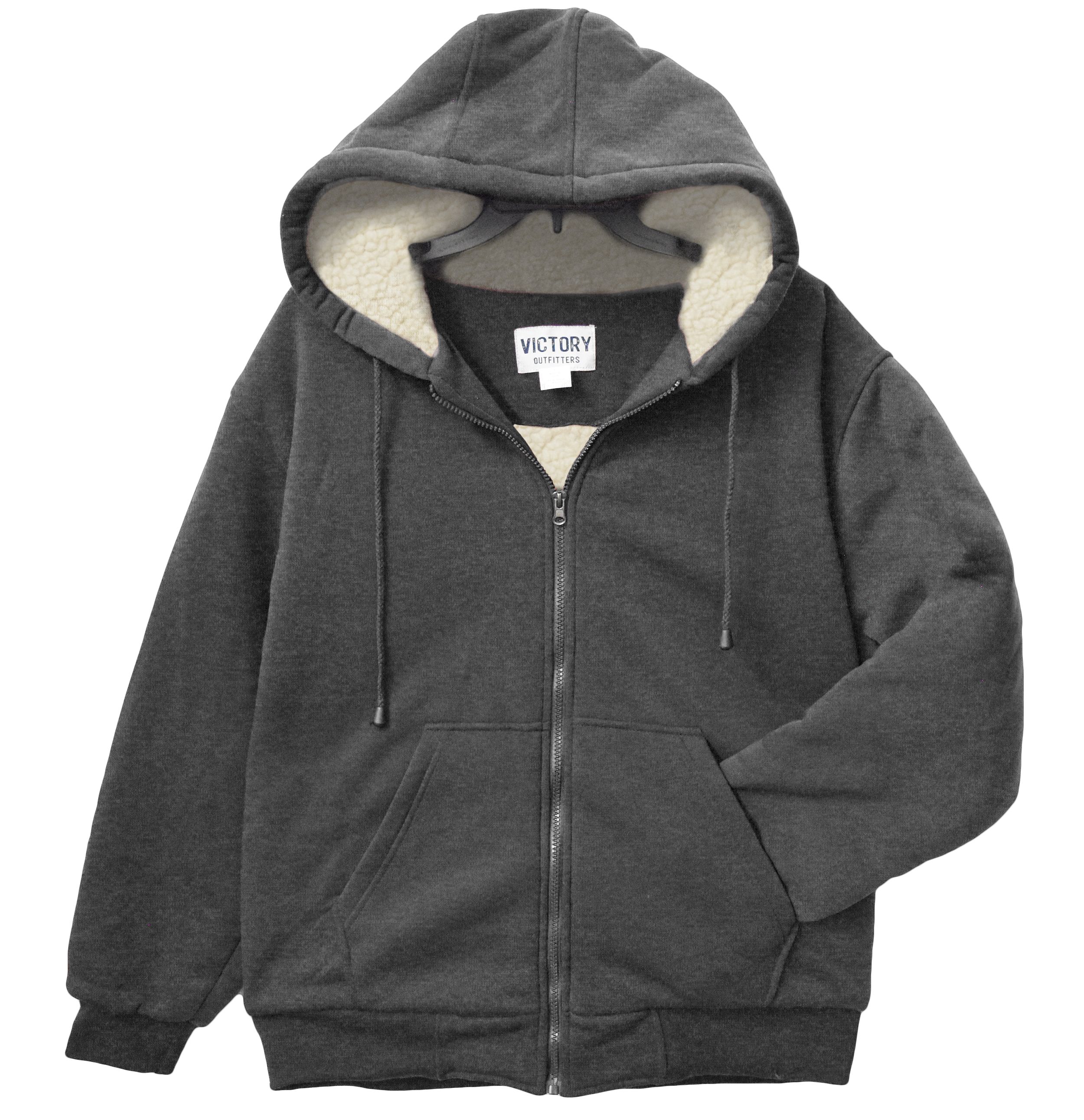 Fluffy lined online hoodie