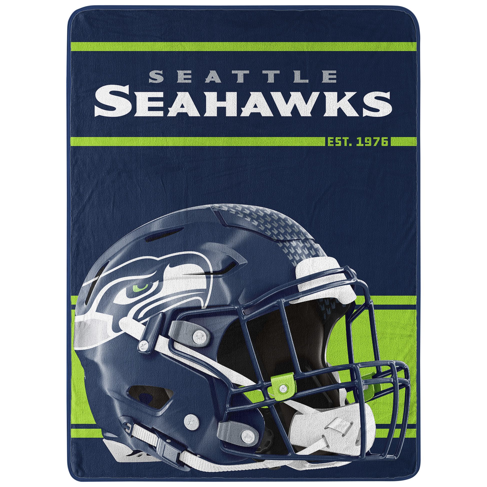 Seattle Seahawks Raschel Throw Blanket