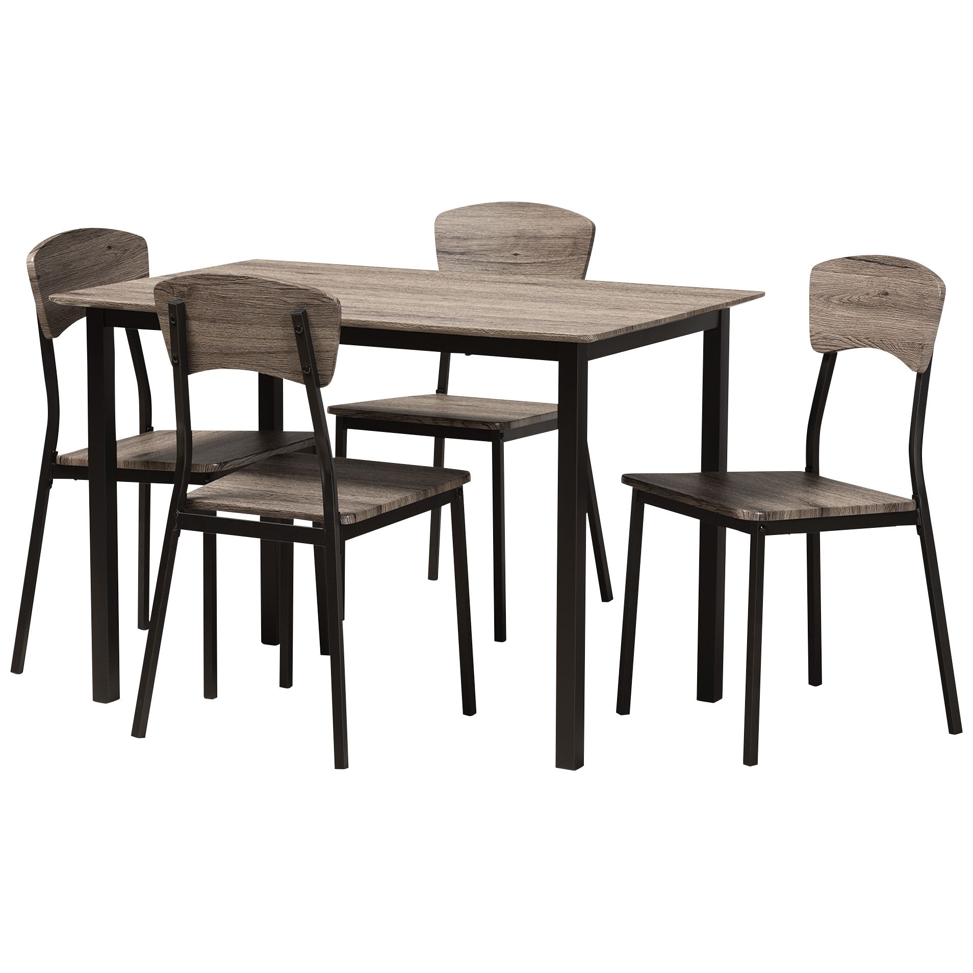 Fingerhut Baxton Studio Marcus 5 Pc. Dining Set