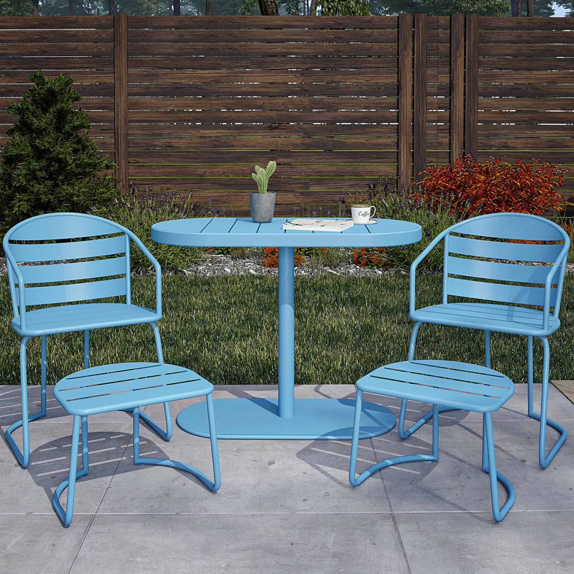 Nesting best sale bistro set