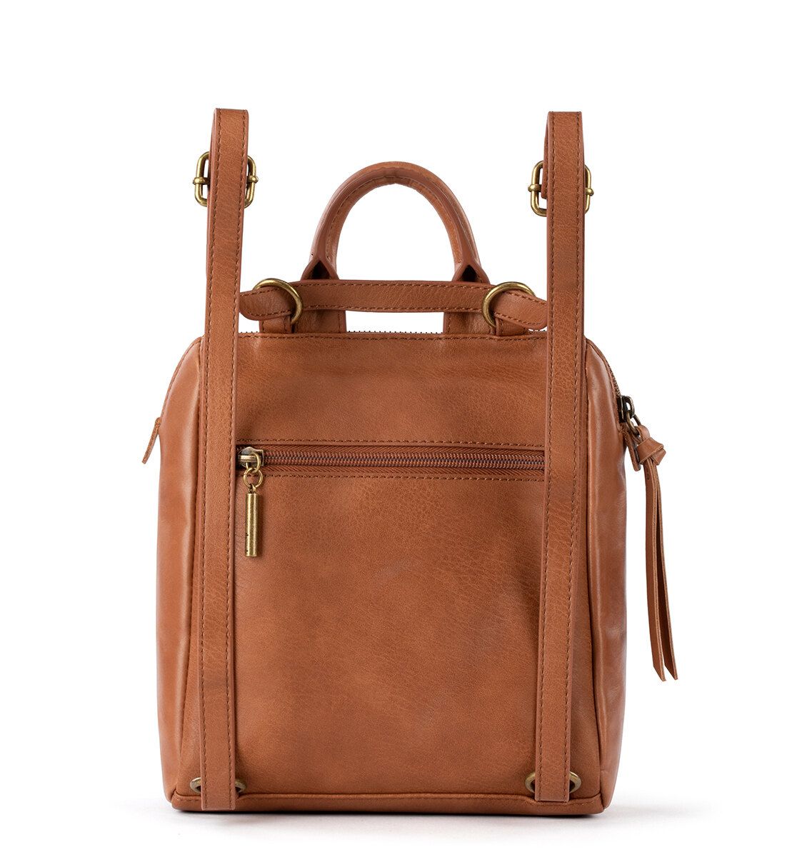 3 in 1 convertible mini backpack in Brown