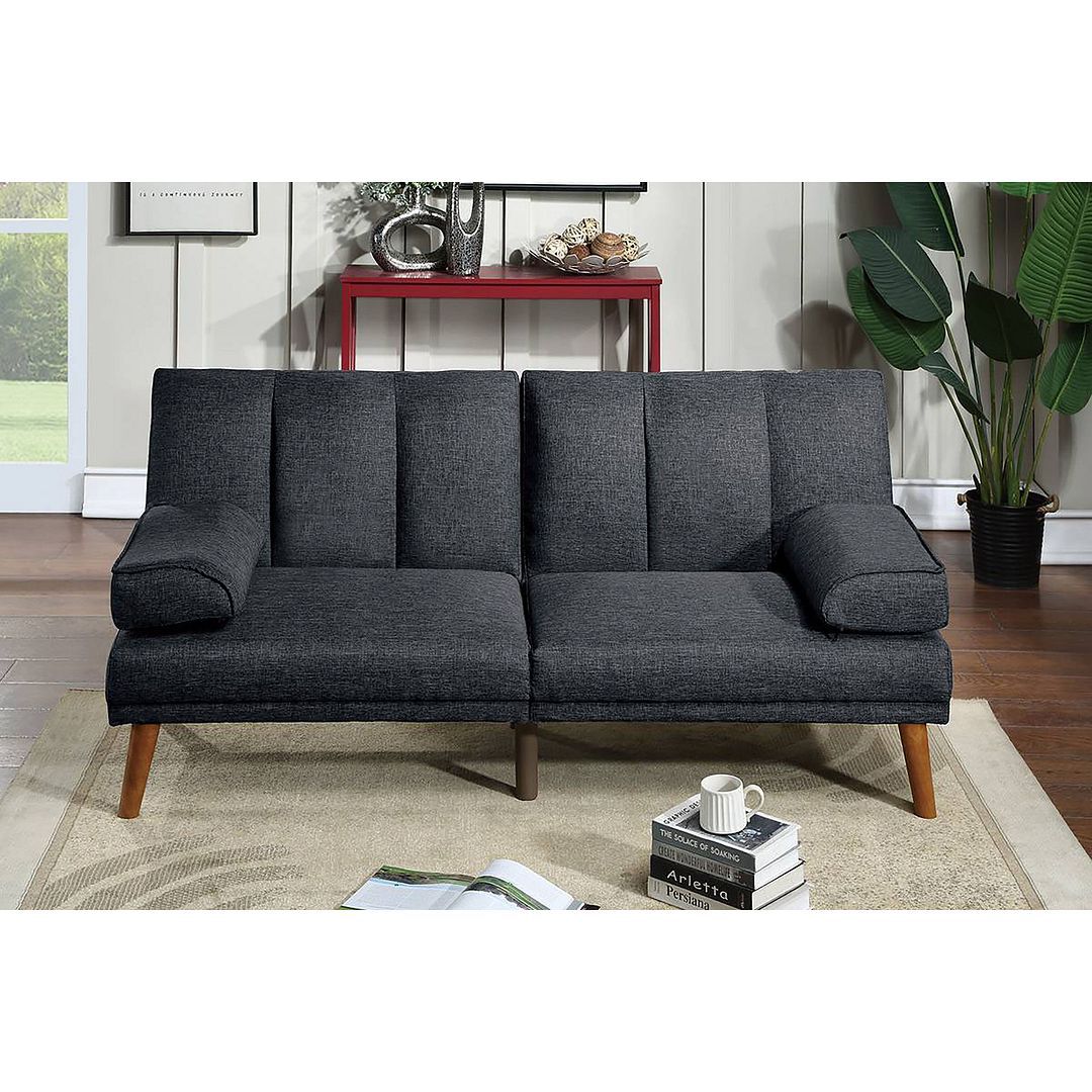 Poundex deals convertible sofa