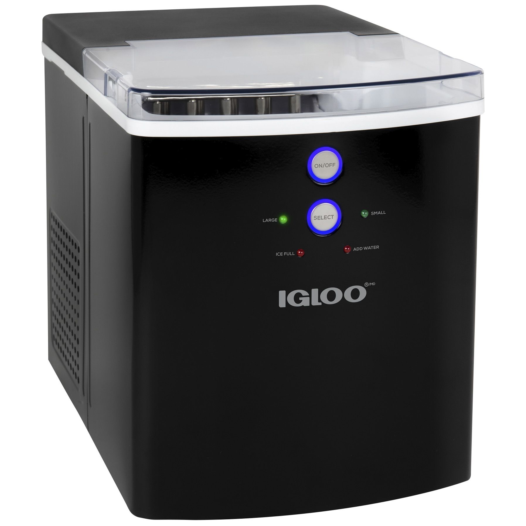 Fingerhut - Igloo 33-Lb. Ice Maker - Black