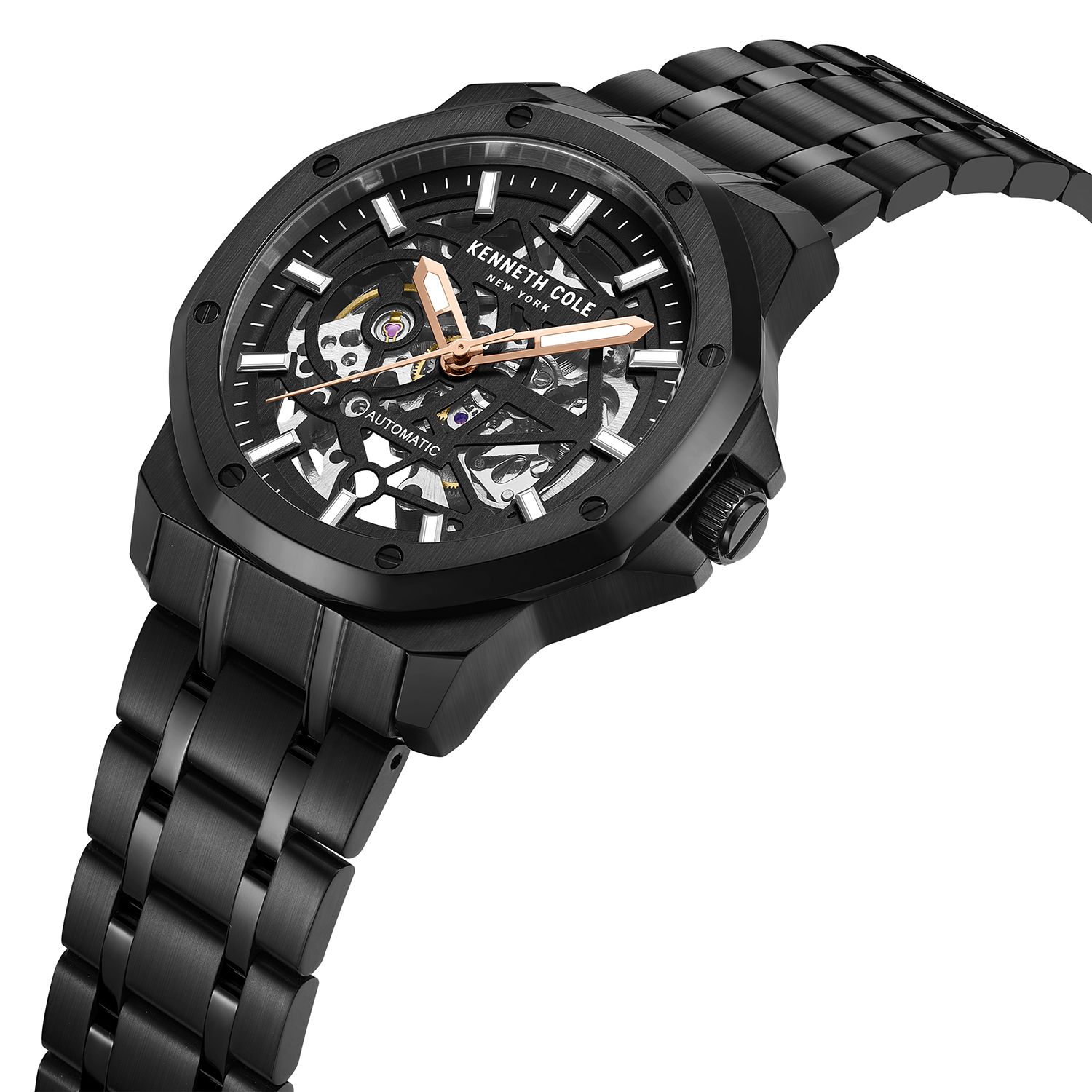 Kenneth Cole 45mm Dress Sport Black Chronograph Men's Watch