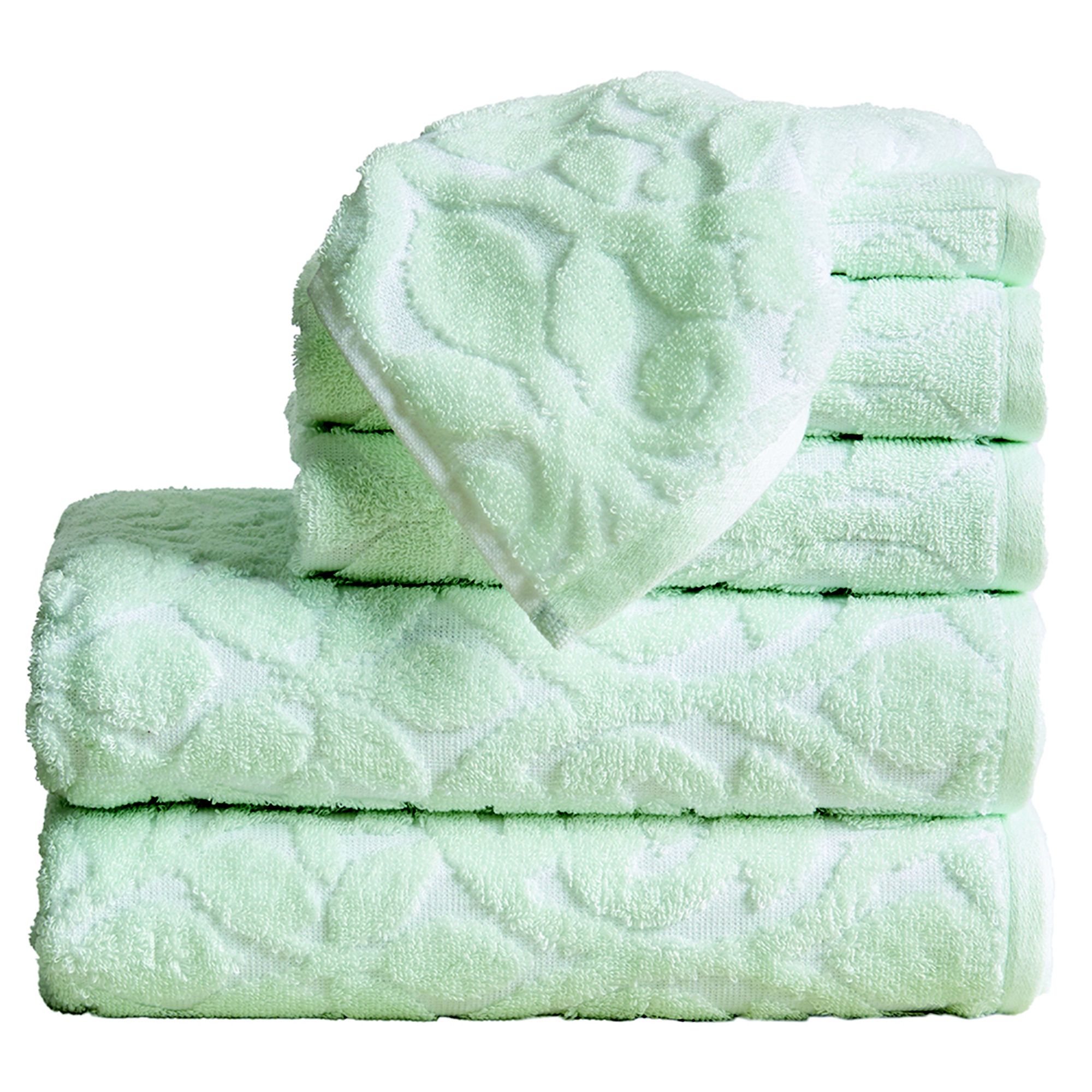 Soft Cotton Towel Set, Soft & Fluffy Bathroom Towels, 2 Bath