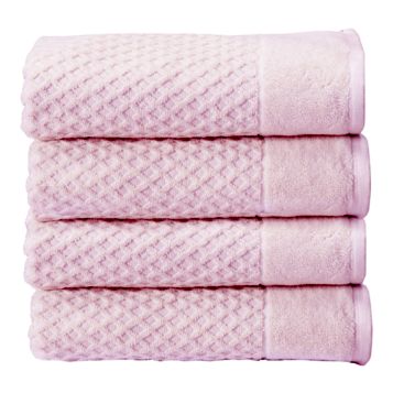 Bath Towels, 2 PC Cotton Bath Towels, Quick Dry and Soft Washcloths For  Body And Face Set for Daily Use, 14 X 30, Pink