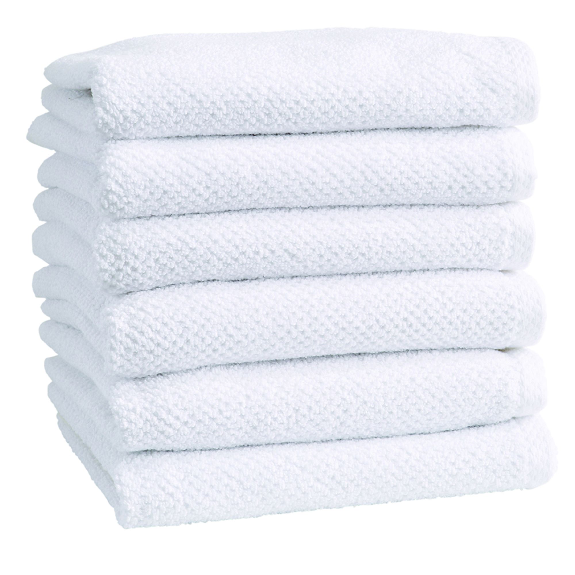 FRESHFOLDS Cotton Textured 4-pc. Bath Towel Set Mineral Blue