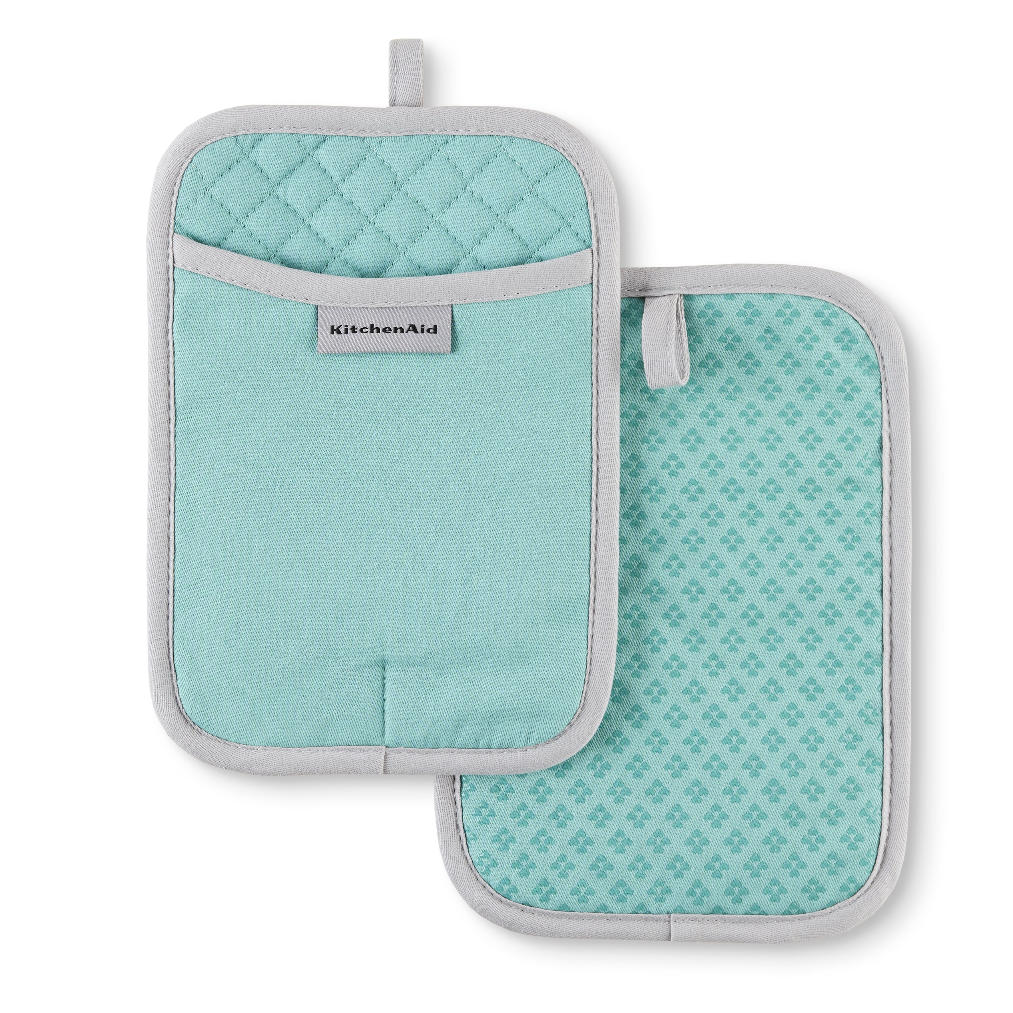 Fingerhut - KitchenAid Asteroid 2-Pack Oven Mitt Set