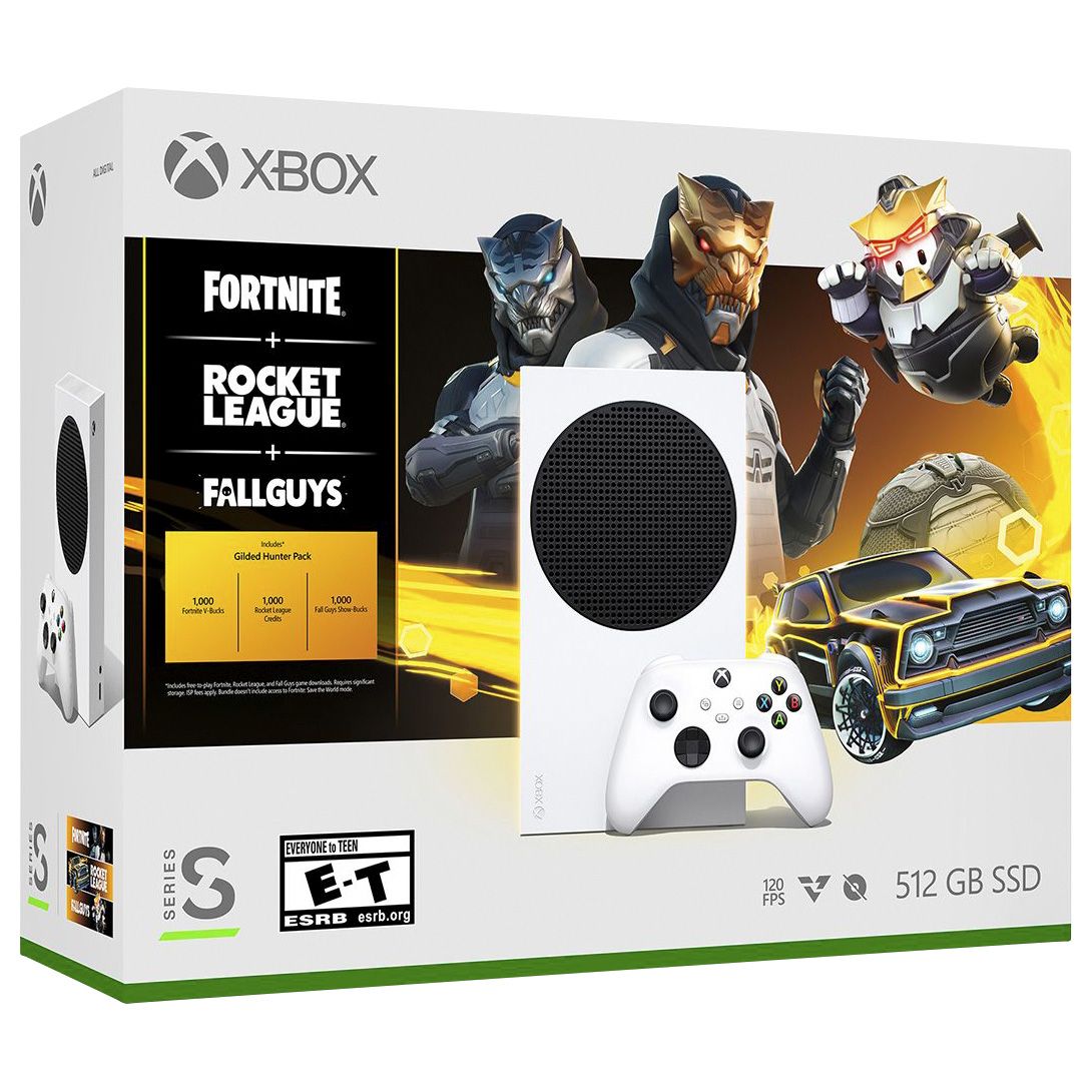 Console Xbox Series S 512GB Digital Fortnite + Rocket League +