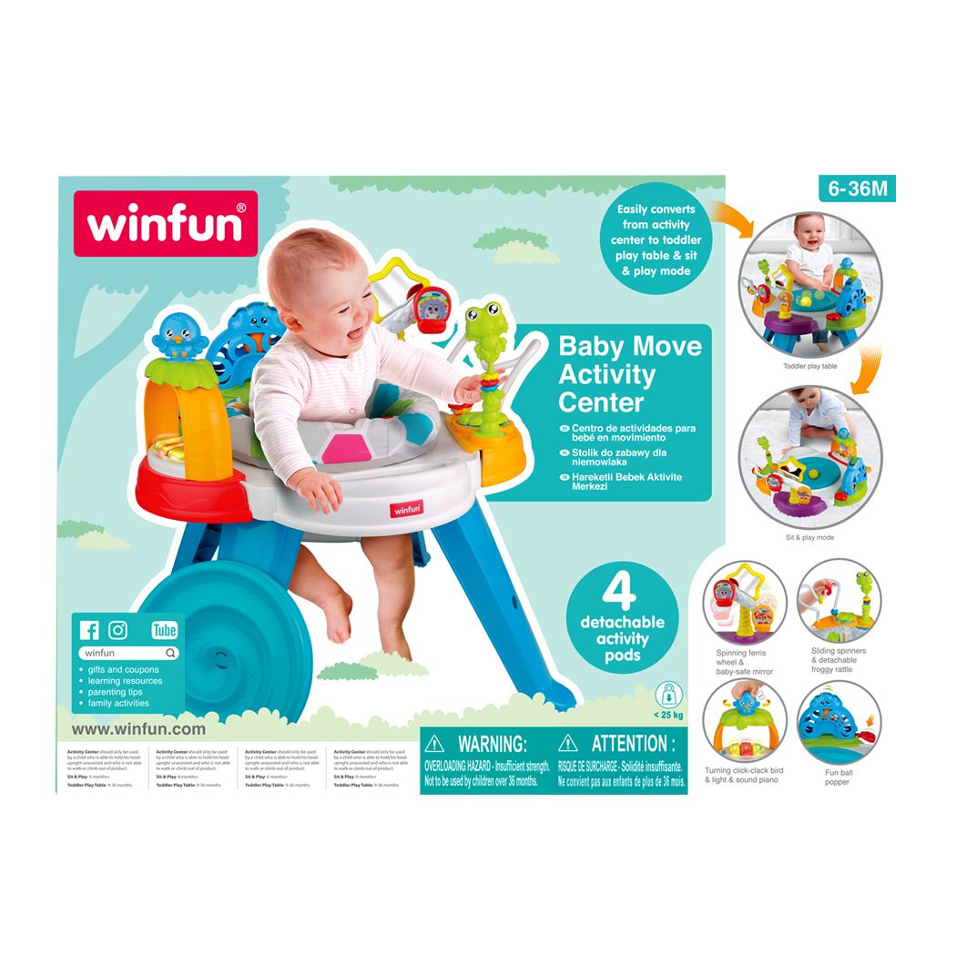 Winfun best sale activity table