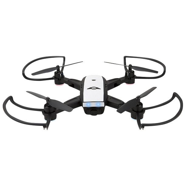 Fingerhut - Sky Rider Raven 2 Wi-Fi HD Camera GPS Folding Quadcopter Drone