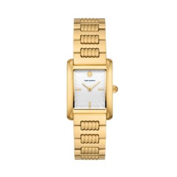 Fingerhut - Tory Burch Women's Eleanor Ivory Dial Goldtone