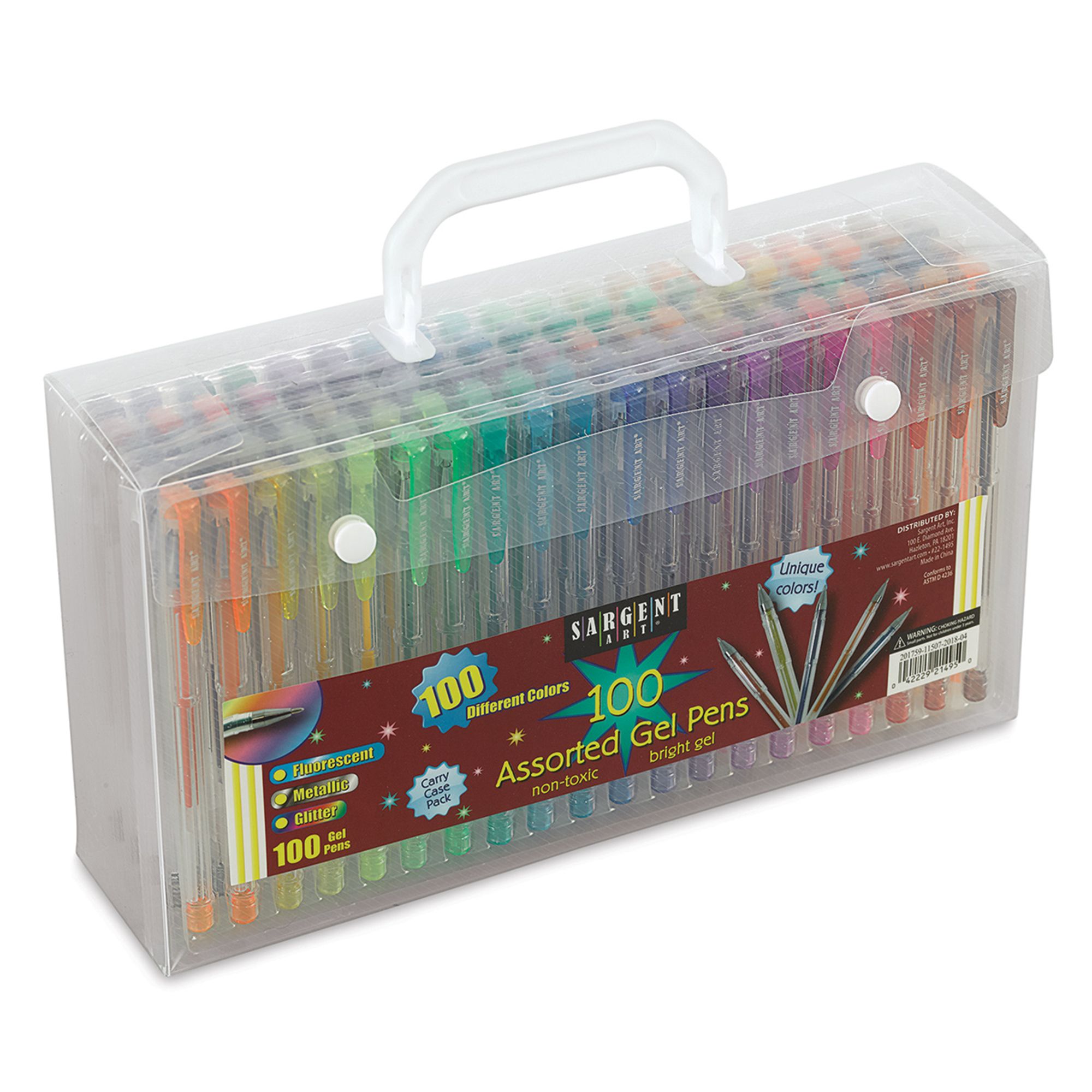 Master's Touch Gel Pens - 100 Piece Set