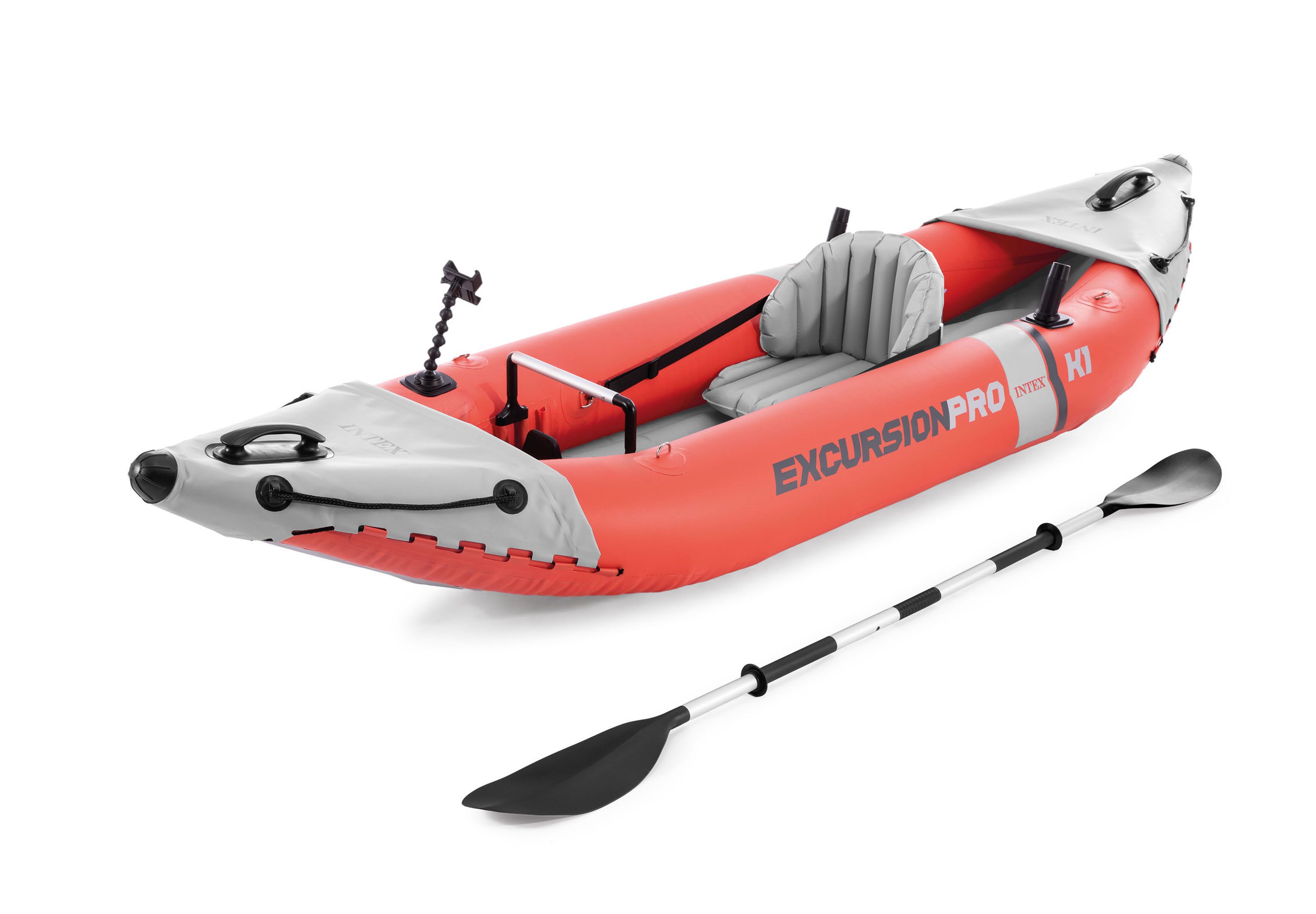 Fingerhut - Intex Excursion Pro K1 Inflatable 1-Person Fishing Kayak