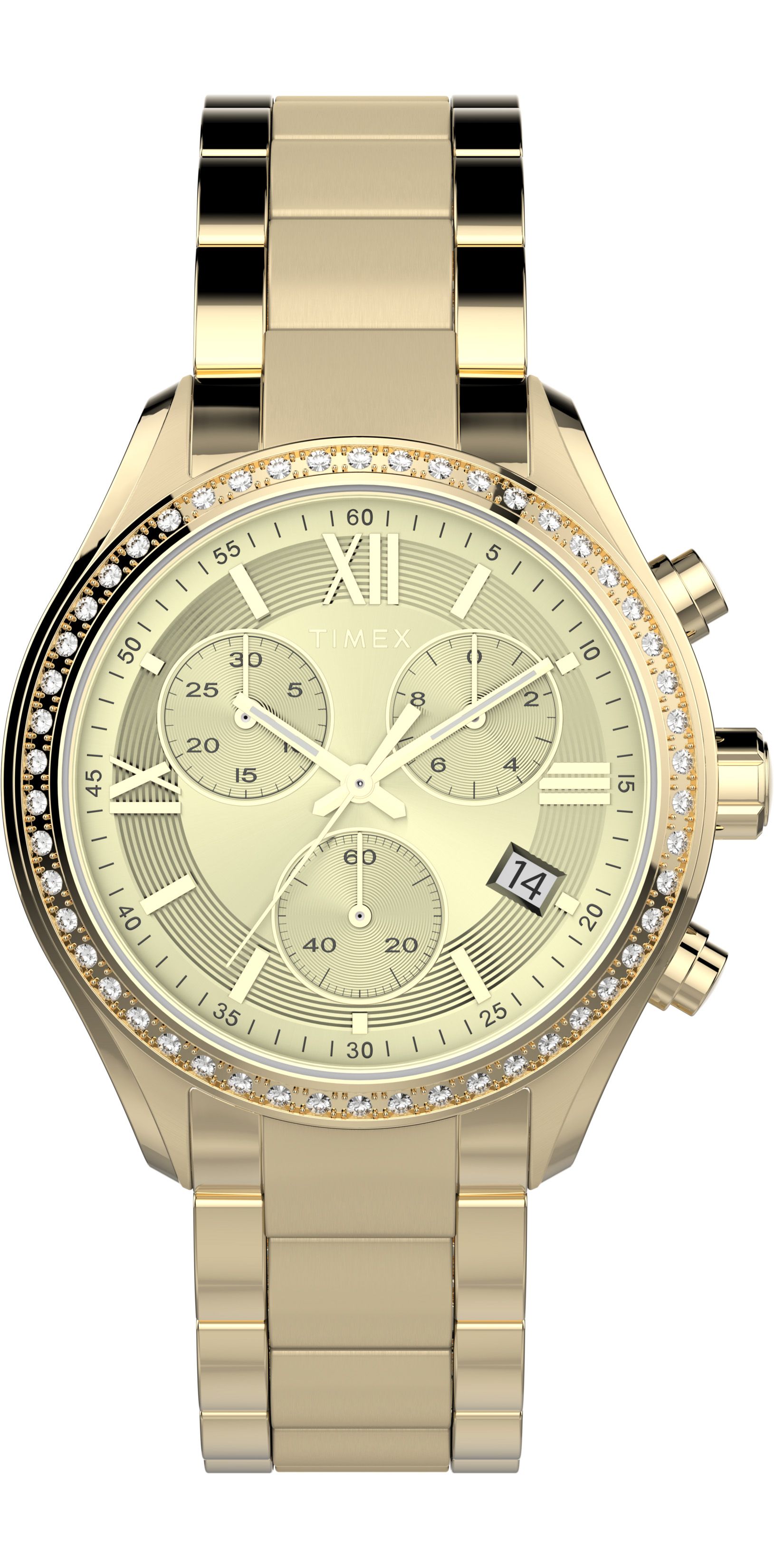 Timex women's shop chronograph watch