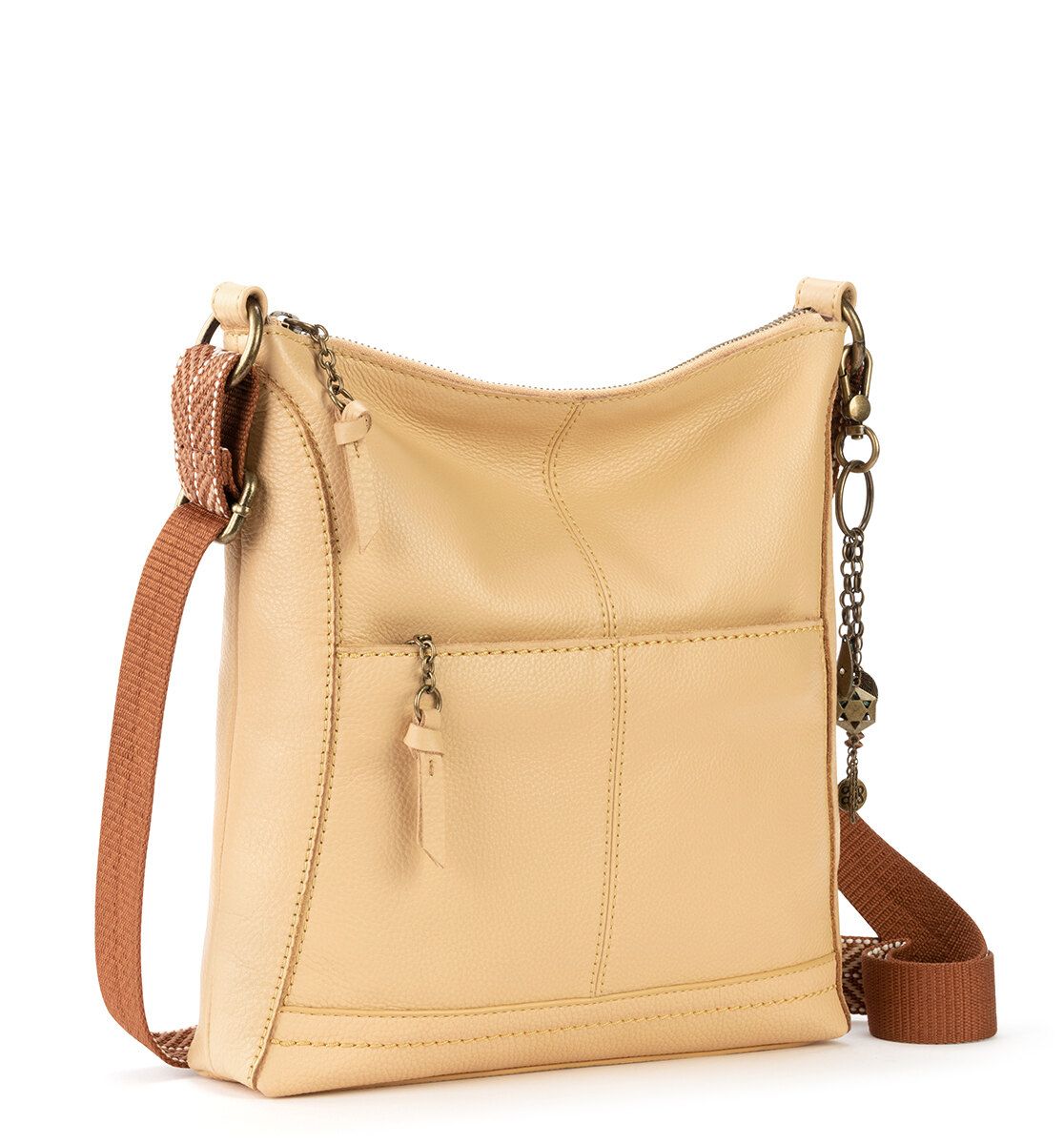 Lucia leather crossbody discount bag