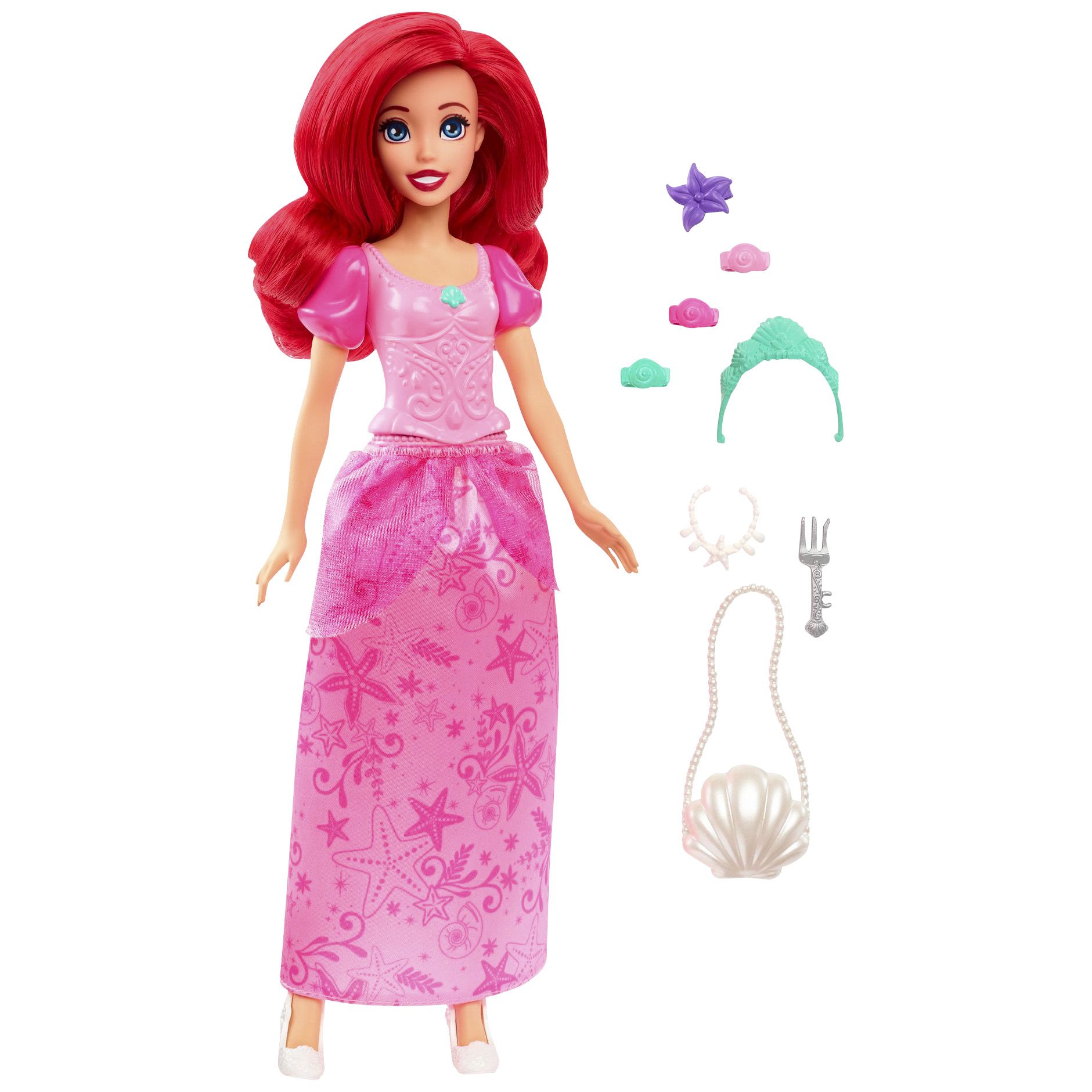 Fingerhut - Disney Princess Getting Ready Ariel Doll