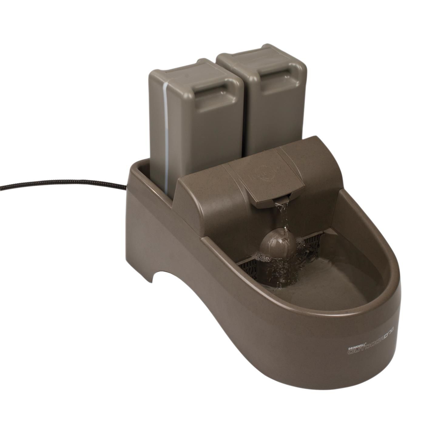 Drinkwell outdoor pet outlet fountain