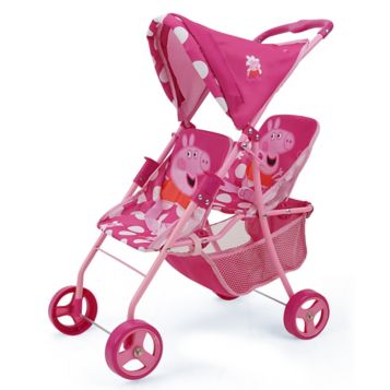 Peppa pig doll clearance stroller