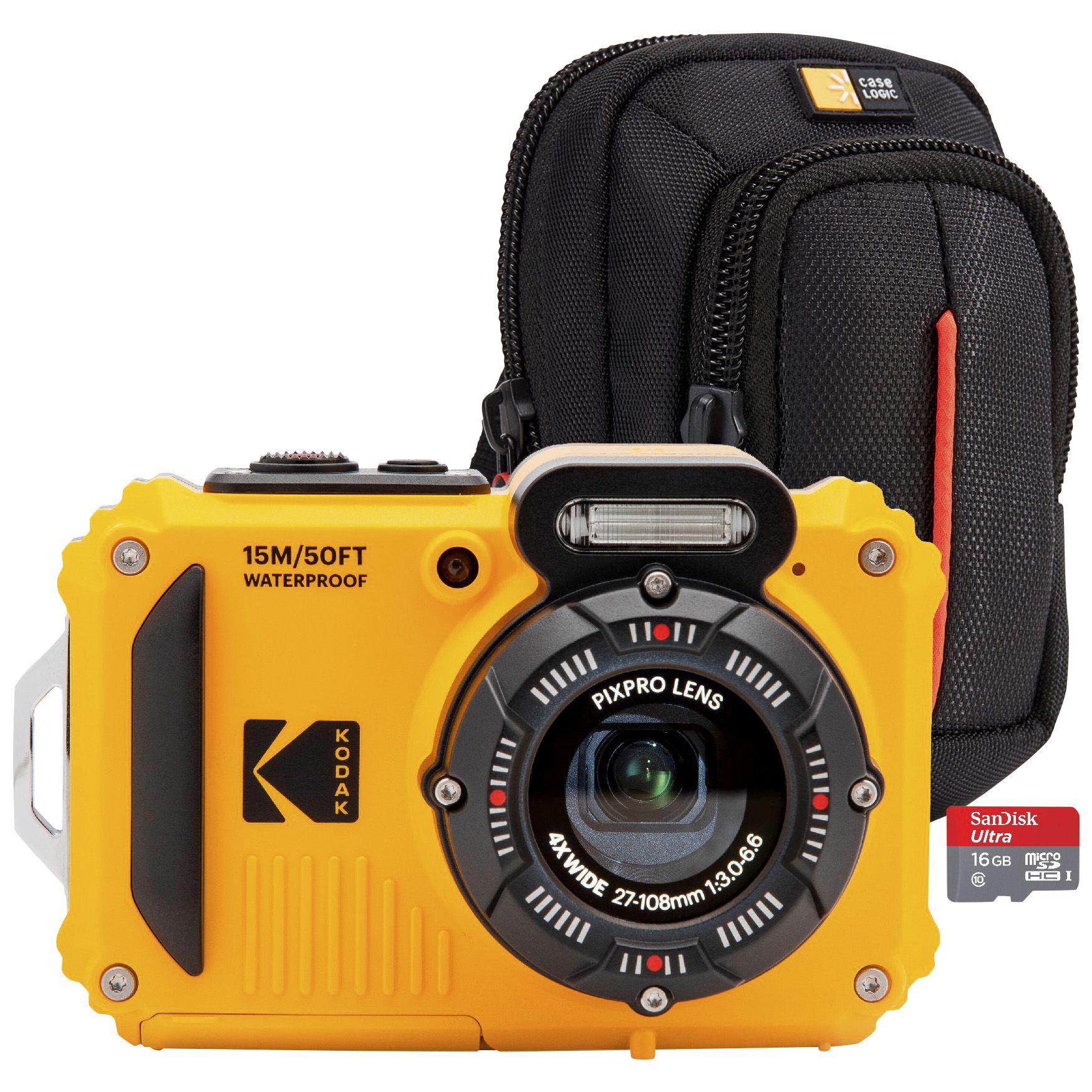 Fingerhut - Kodak PIXPRO WPZ2 16MP 6x Zoom Waterproof Wi-Fi Point