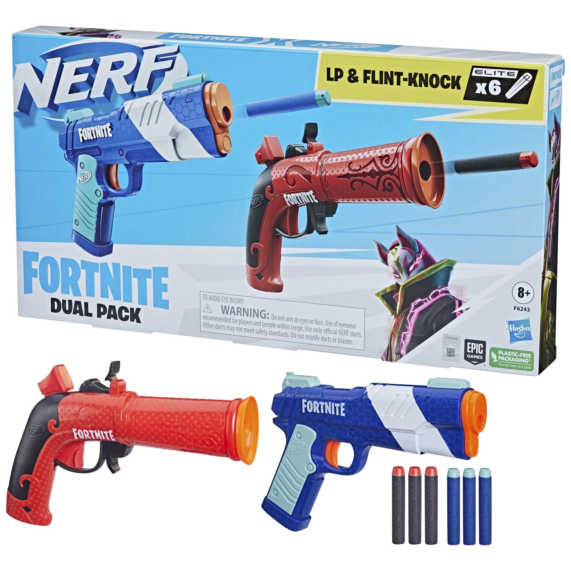 Fingerhut - Nerf Fortnite Blaster 2-Pack