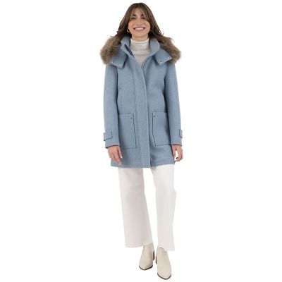 Larry Levine Women's Hooded Puffer Coat